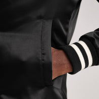 Xander Black Varsity Jacket by Dash Racegear - men Jacket view 6