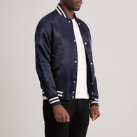 Xander Blue Varsity Jacket by Dash Racegear - men Jacket view 2