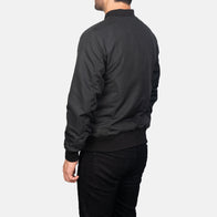 Zack Black Bomber Jacket by Dash Racegear - men Jacket view 5