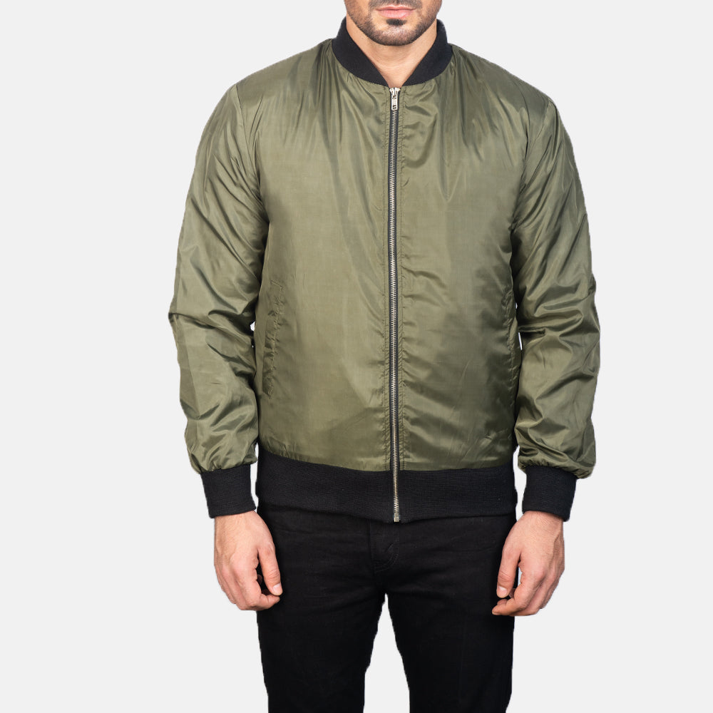 Zack Green Bomber Jacket by Dash Racegear - men Jacket view 4