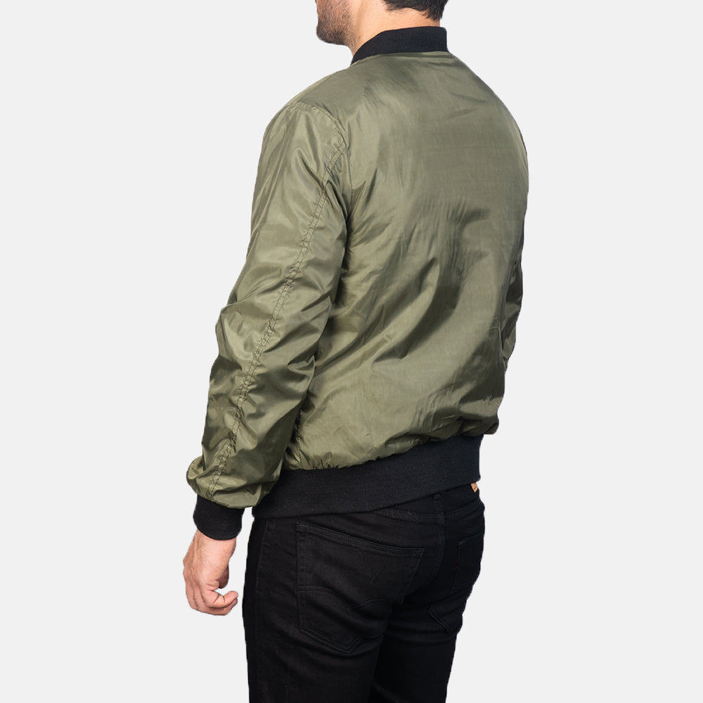 Zack Green Bomber Jacket by Dash Racegear - men Jacket view 5
