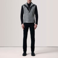 Zane Grey Suede Vest by Dash Racegear - men Jacket view 2