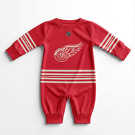 Detroit Red Wings - Hockey Baby Onesie Jumpsuit product detail image 5