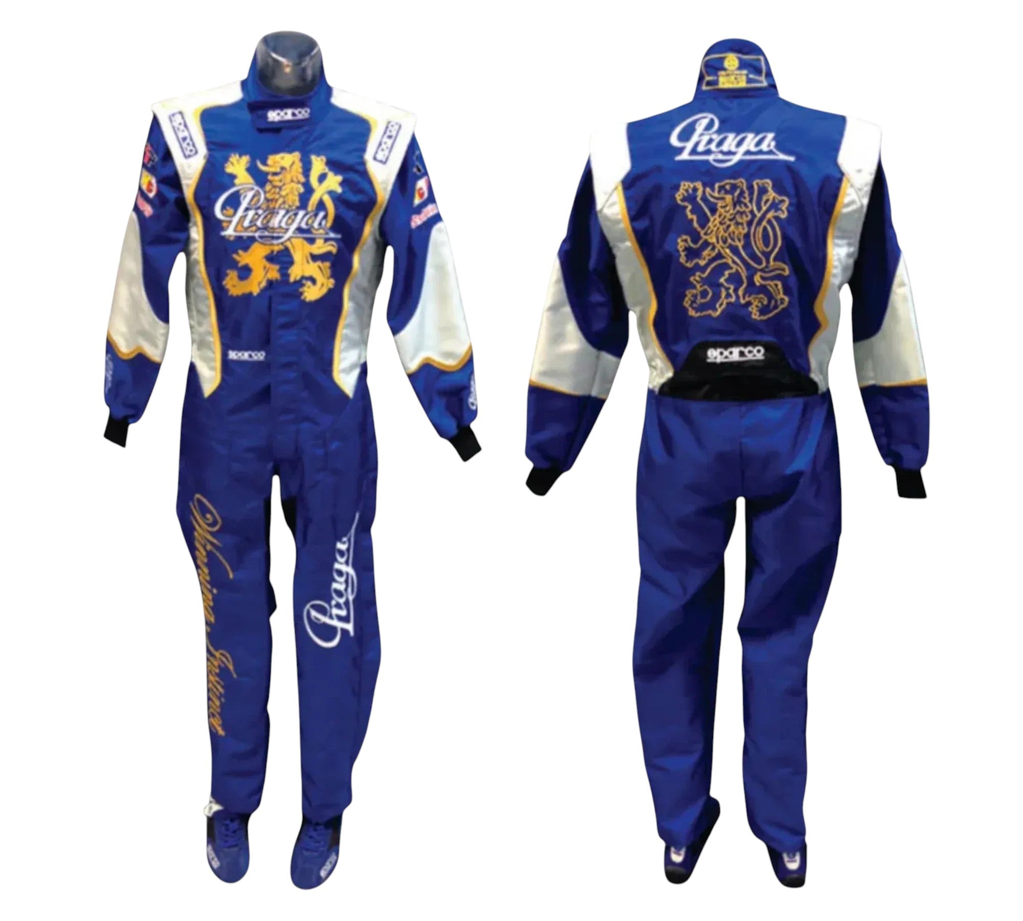 Praga Sparco Driver Go-Kart Racing Suit â€“ Professional Karting Overall | DASH RACEGEAR