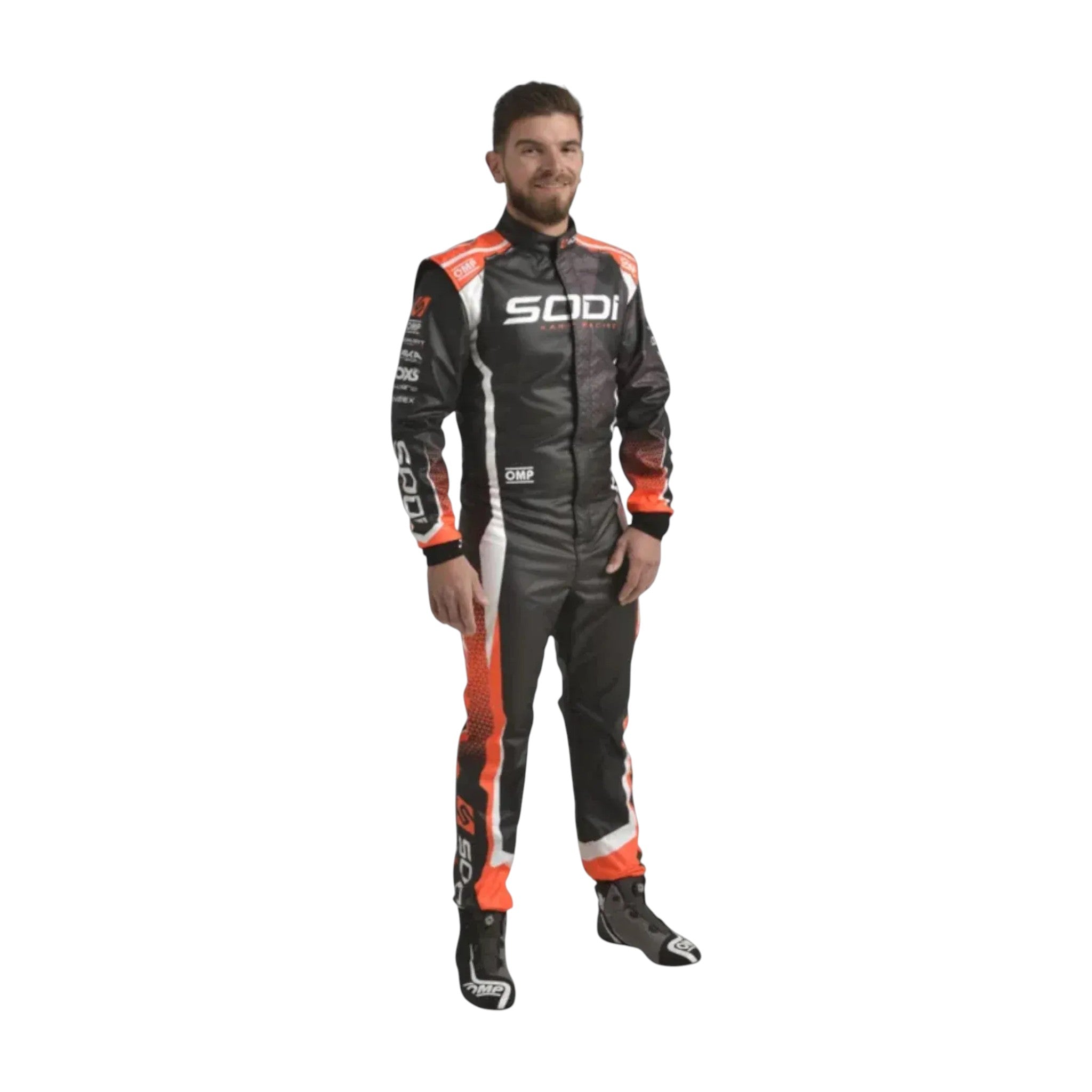 2022 Sodi Kart OMP Sublimation Printed Go Kart Racing Suit | DASH RACEGEAR