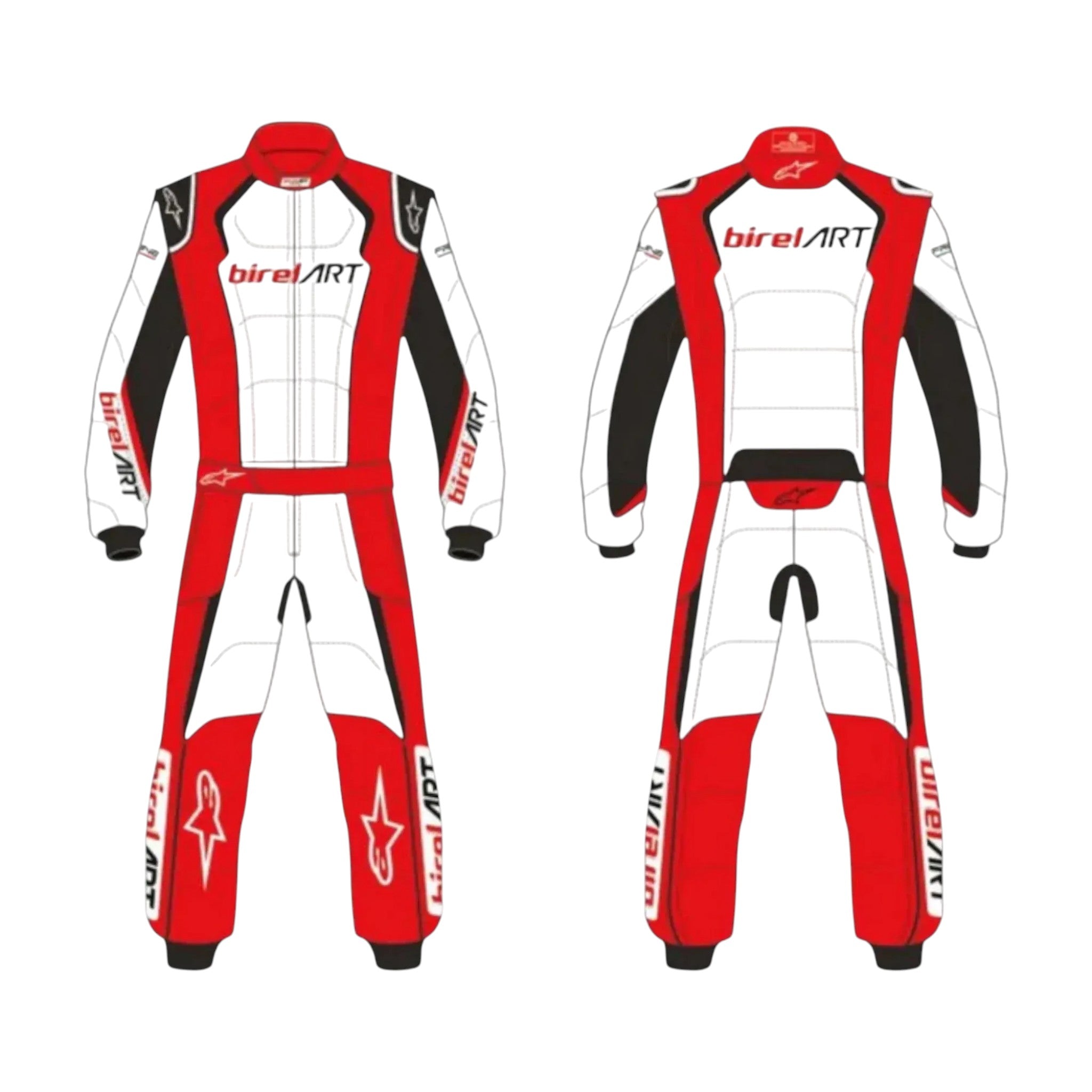 2018 Birel Art Go Kart Racing Overall Driver Suit | DASH RACEGEAR