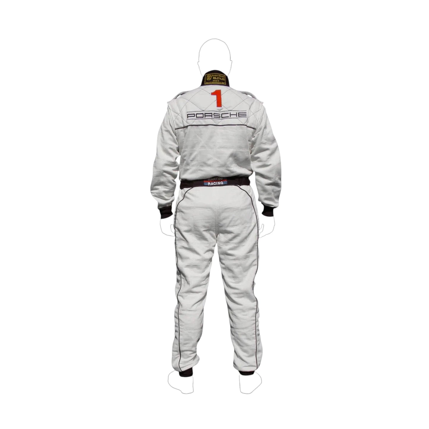 Martini Porsche Motorsport Overall Go Kart Racing Suit | DASH RACEGEAR