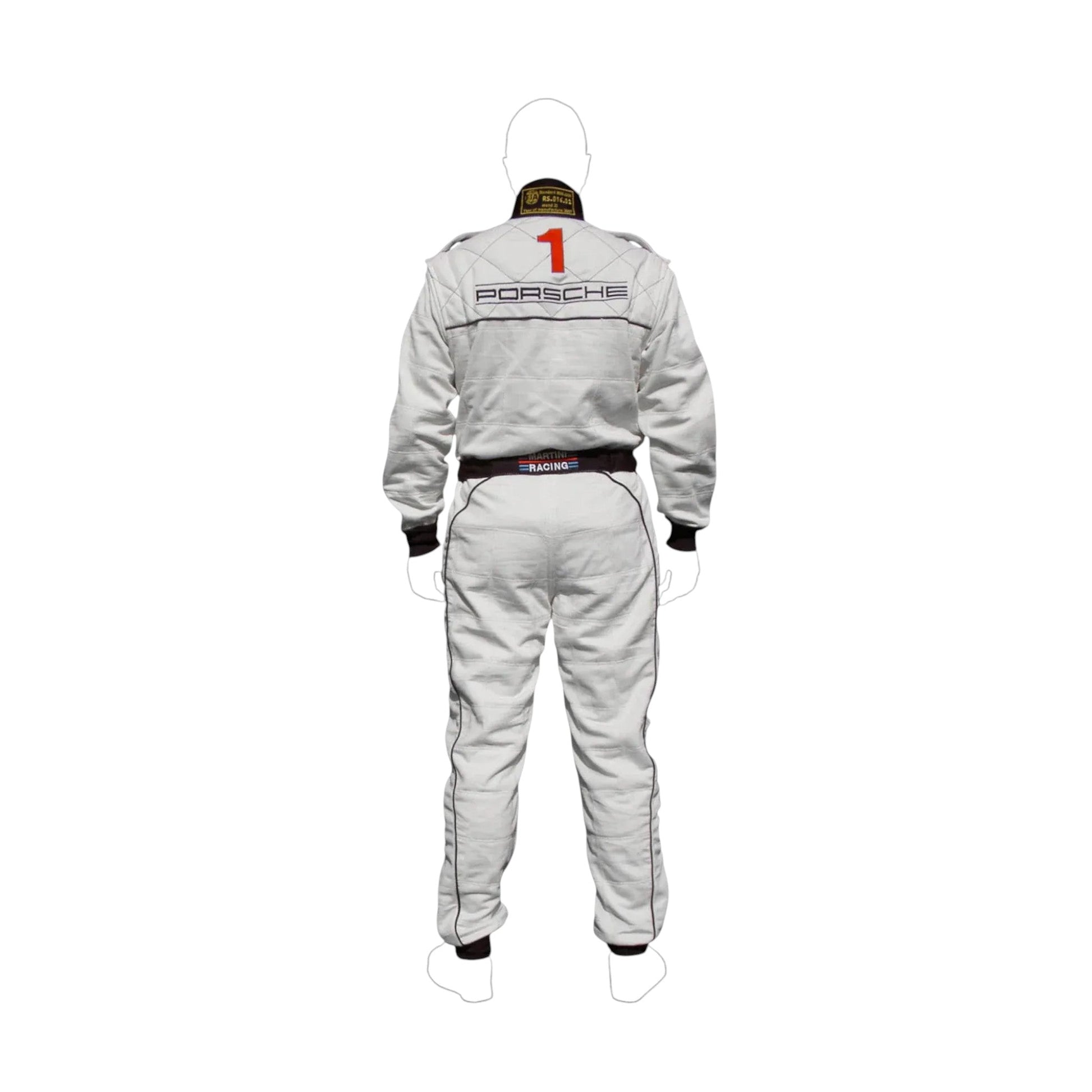 Martini Porsche Motorsport Overall Go Kart Racing Suit | DASH RACEGEAR