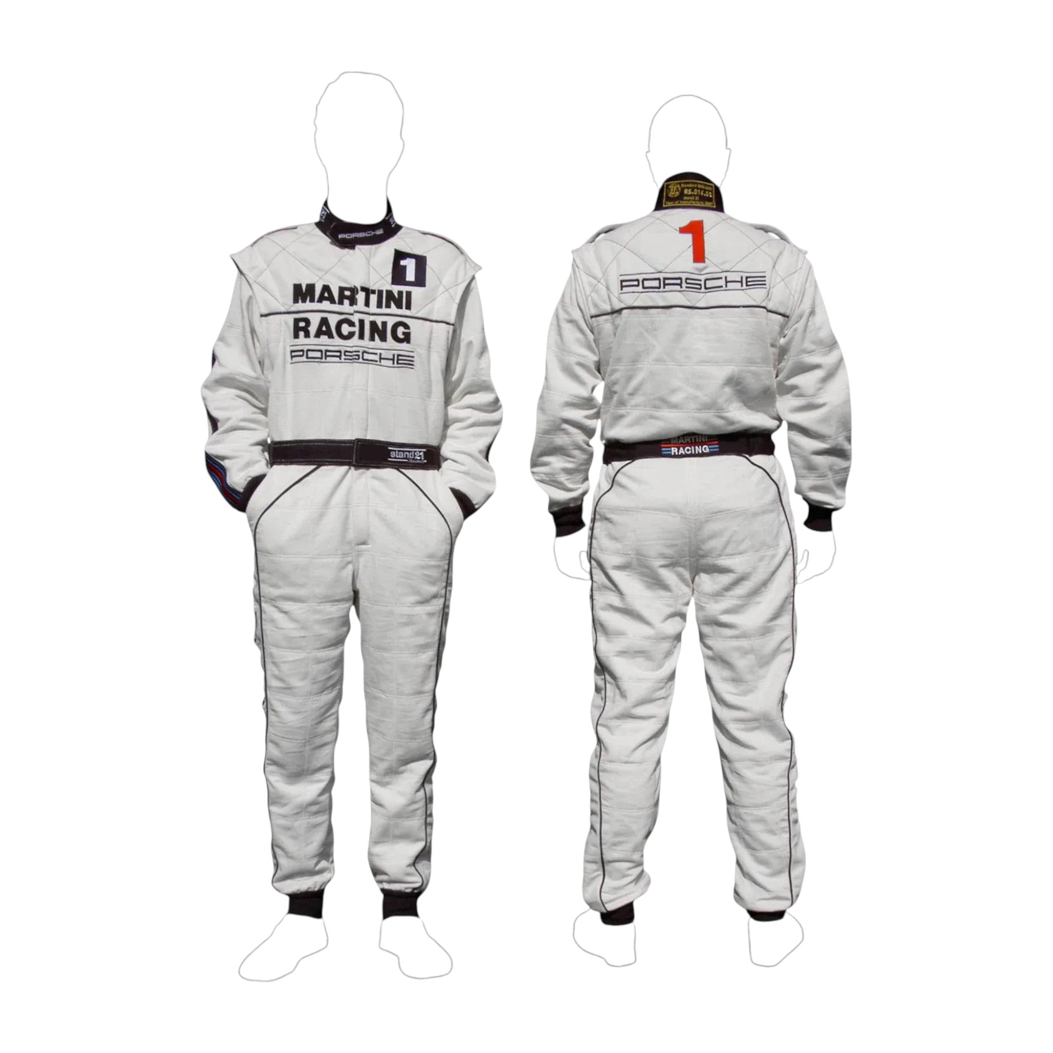 Martini Porsche Motorsport Overall Go Kart Racing Suit | DASH RACEGEAR