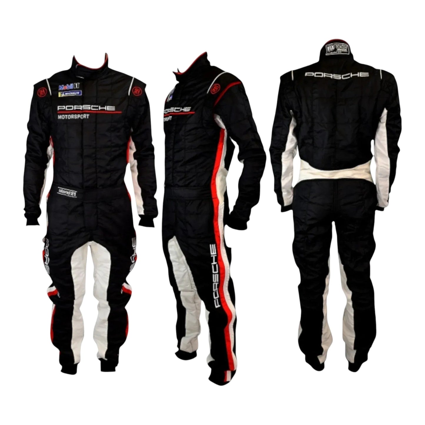 Porsche Motorsport Professional Driver Kart Racing Overall Suit | DASH RACEGEAR