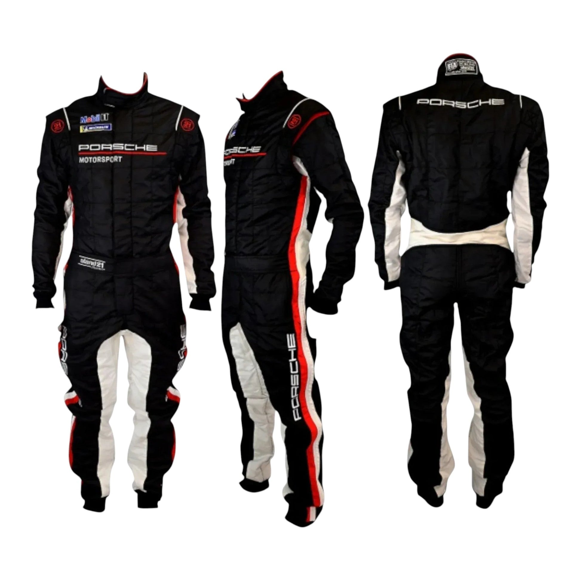 Porsche Motorsport Professional Driver Kart Racing Overall Suit | DASH RACEGEAR