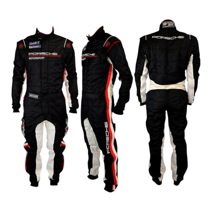 Porsche Motorsport Professional Driver Kart Racing Overall Suit | DASH RACEGEAR