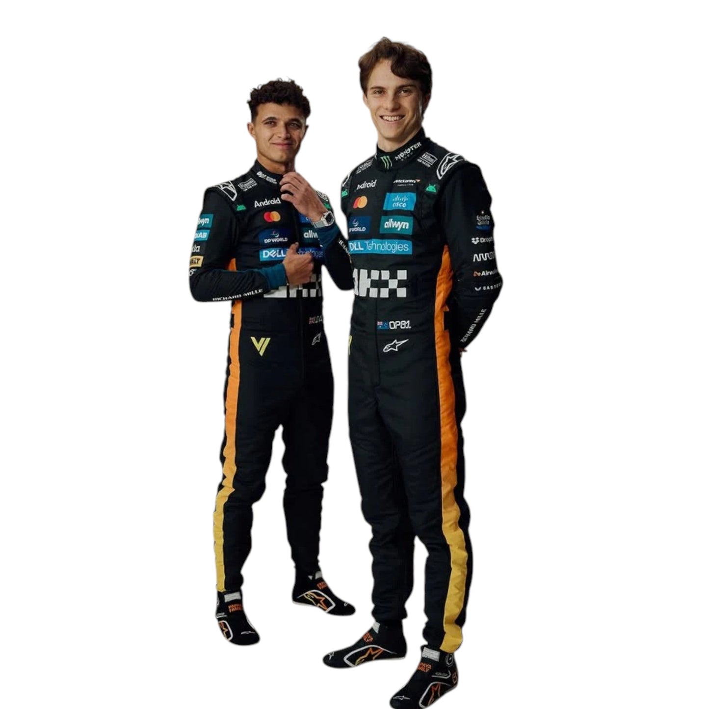 2025 Lando Norris Abu Dhabi GP F1 Racing Suit Edition | DASH RACEGEAR