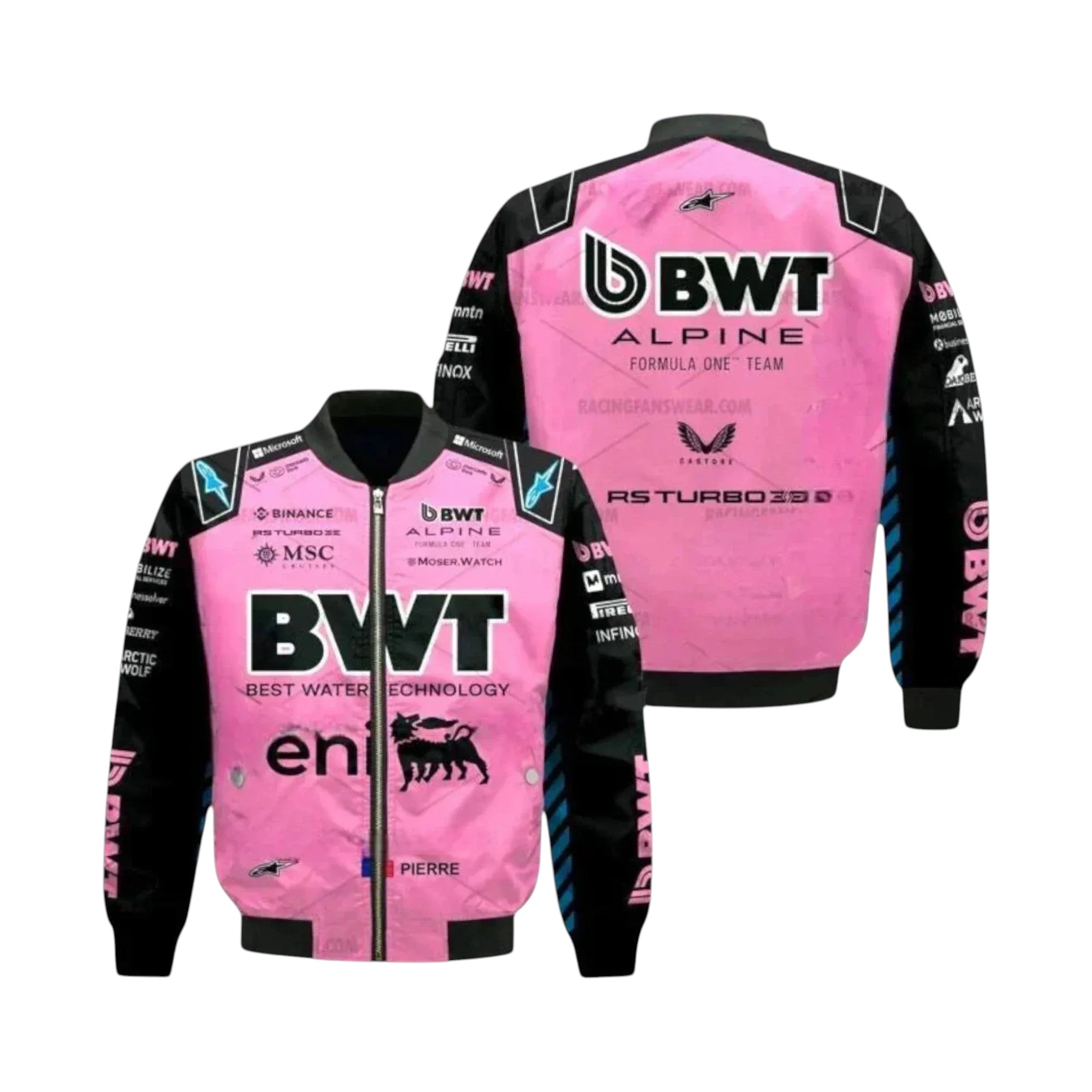 Pierre Gasly 2025 BWT Alpine F1 Racing Jacket | DASH RACEGEAR
