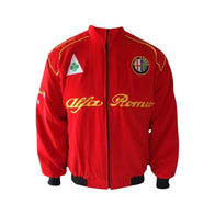 Alfa Romeo GTA Red Vintage Racing Jacket – Iconic Motorsport Look | DASH RACEGEAR