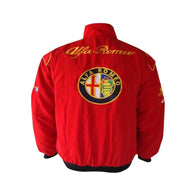 Alfa Romeo GTA Red Vintage Racing Jacket – Iconic Motorsport Look | DASH RACEGEAR