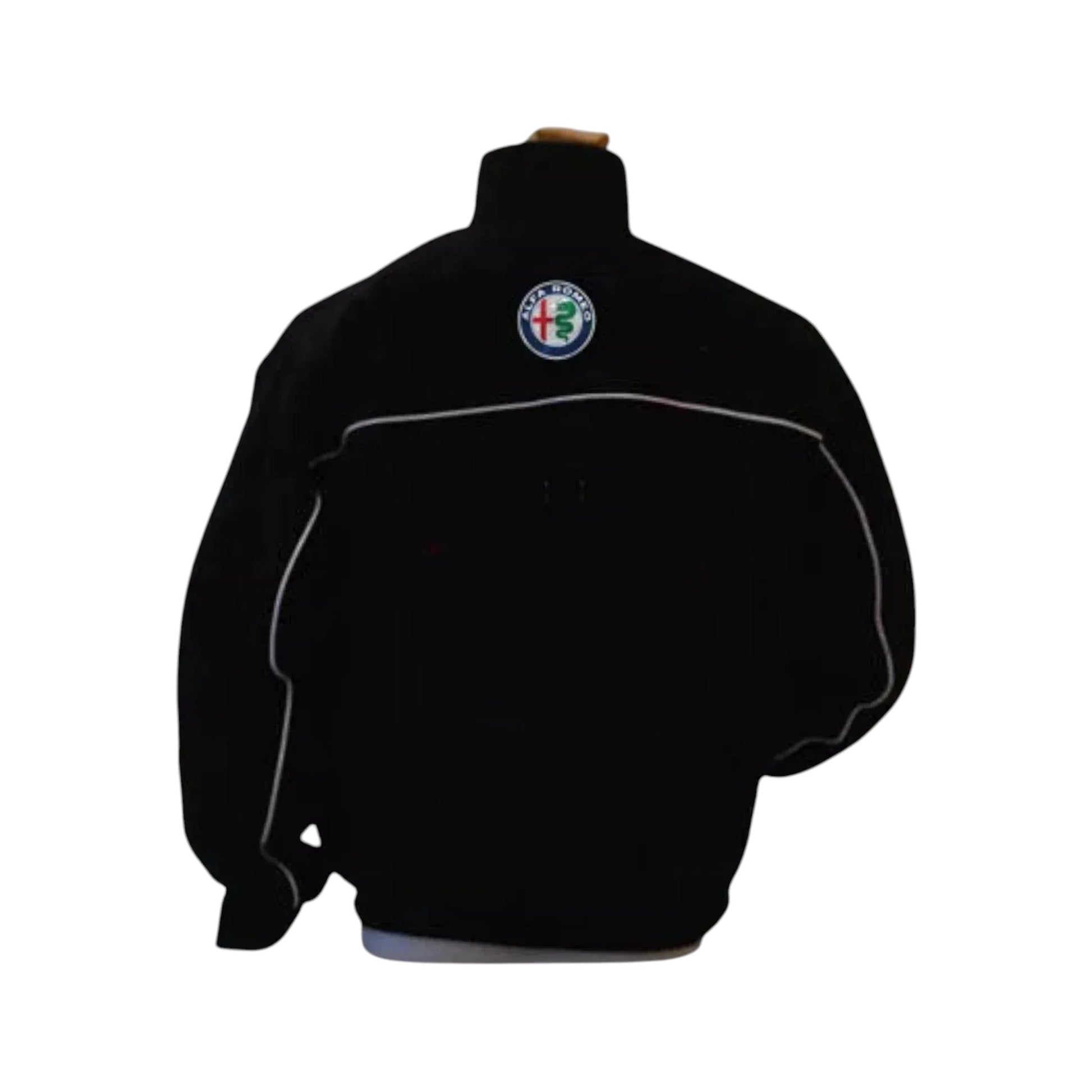 Alfa Romeo Giulia Black Vintage Racing Jacket – Italian Icon | DASH RACEGEAR