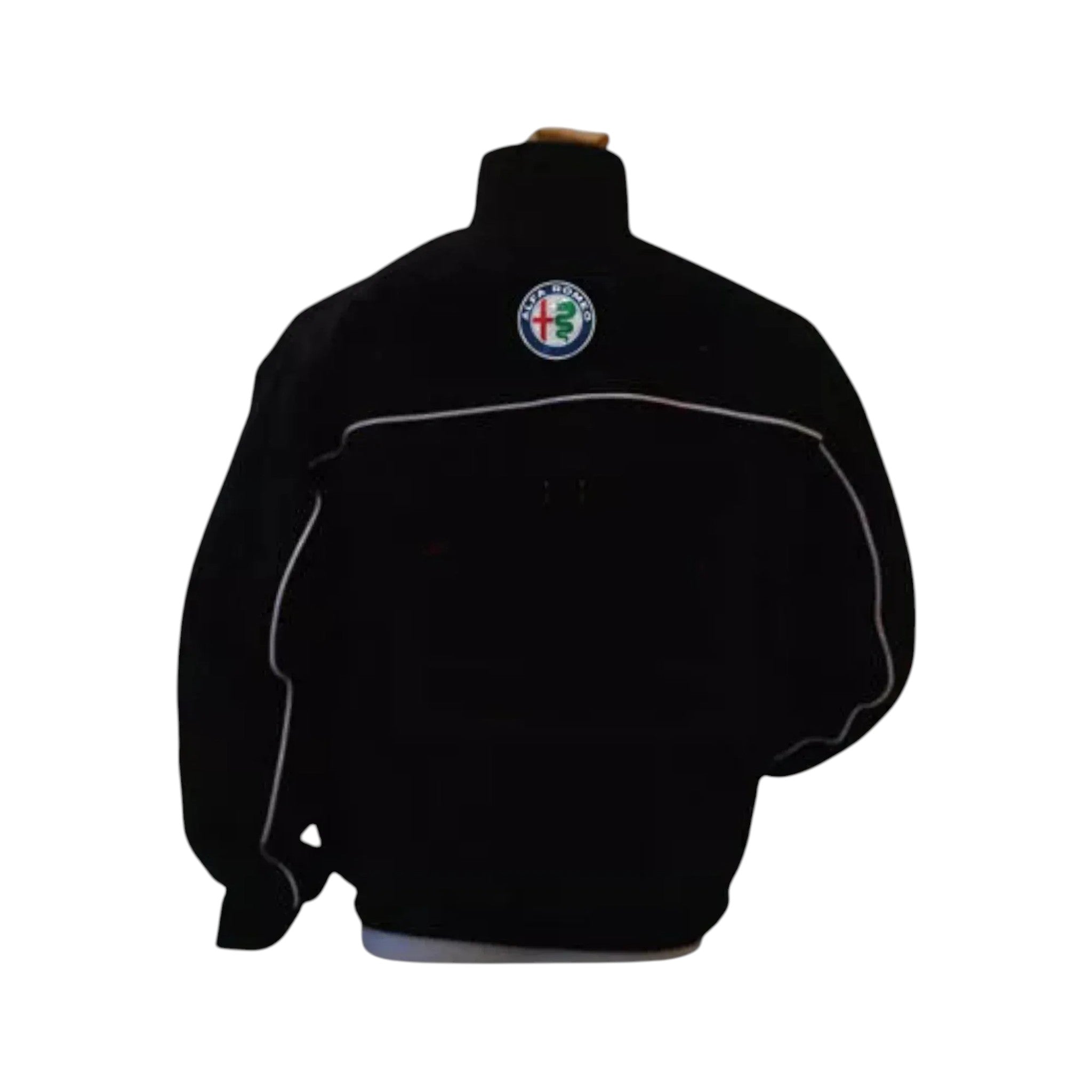 Alfa Romeo Giulia Black Vintage Racing Jacket – Italian Icon | DASH RACEGEAR