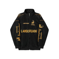 Lamborghini Vintage Racing Jacket Retro F1 Streetwear | DASH RACEGEAR