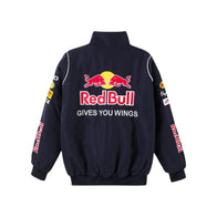 Red Bull F1 Vintage Racing Jacket Retro Team Style | DASH RACEGEAR