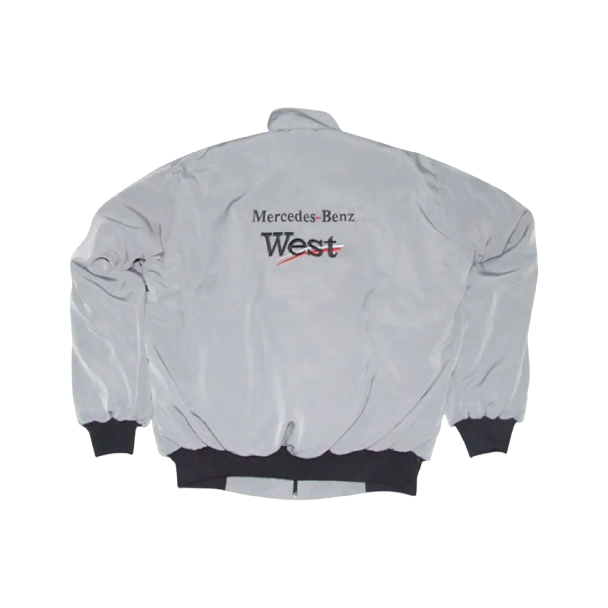 Mercedes Warsteiner Vintage Racing Jacket Gray | DASH RACEGEAR