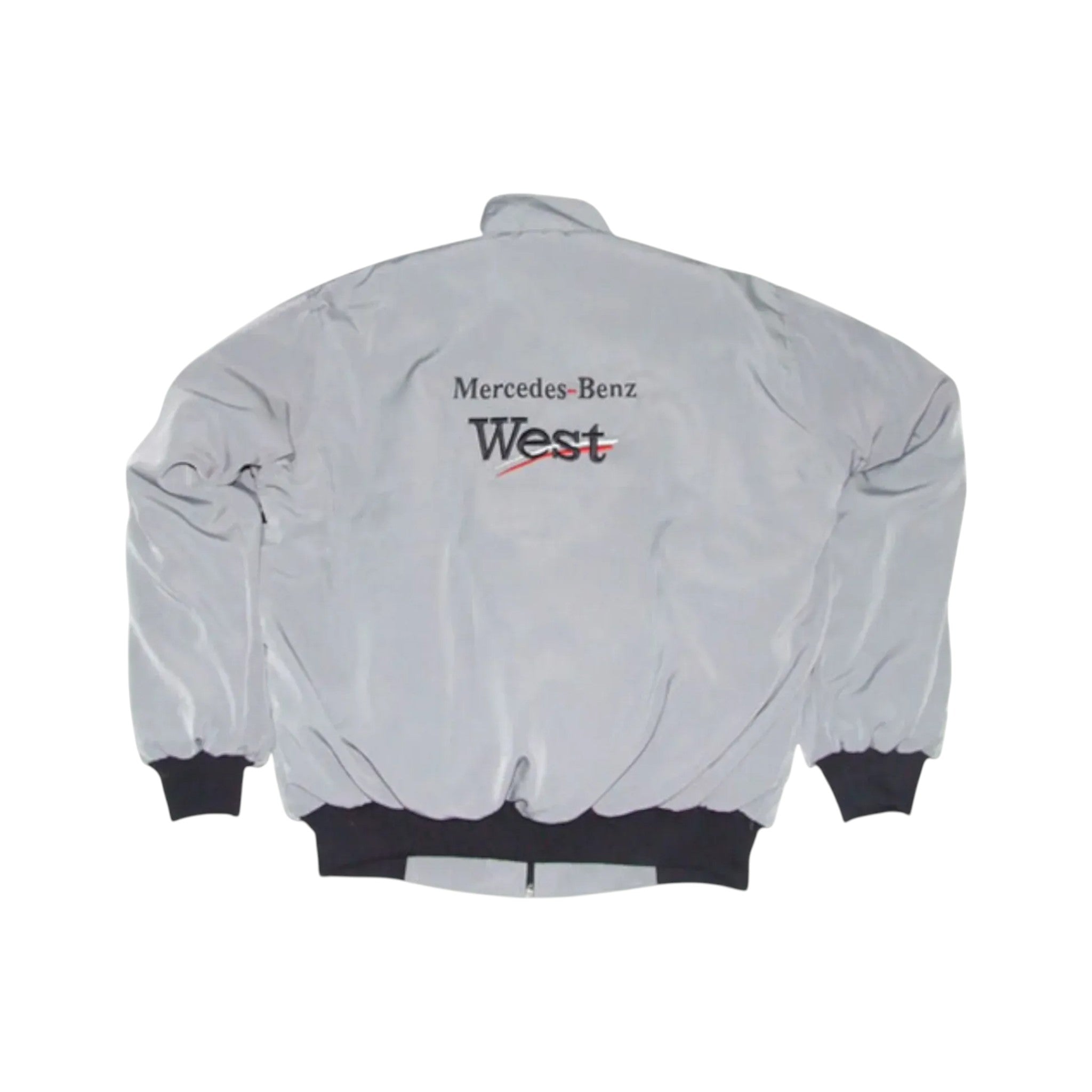 Mercedes Warsteiner Vintage Racing Jacket Gray | DASH RACEGEAR
