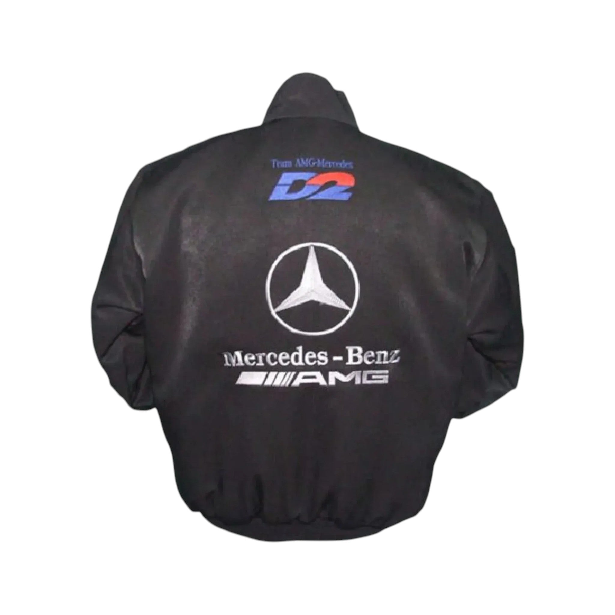 Mercedes F1 Vintage Racing Jacket – Classic Formula 1 Heritage | DASH RACEGEAR