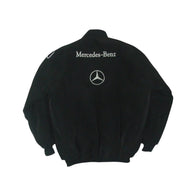 Mercedes Mobil 1 Vintage Racing Jacket Black Motorsport | DASH RACEGEAR