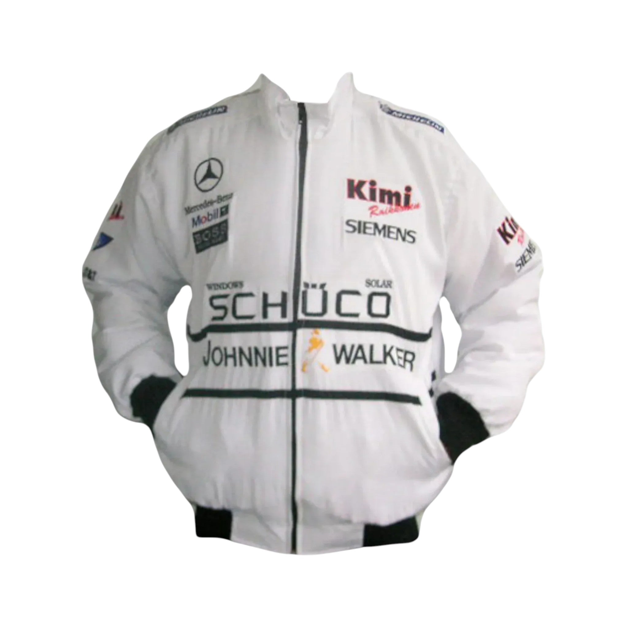 McLaren Mercedes Kimi Schuco Vintage Racing Jacket | DASH RACEGEAR
