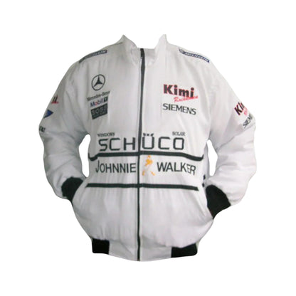 McLaren Mercedes Kimi Schuco Vintage Racing Jacket | DASH RACEGEAR