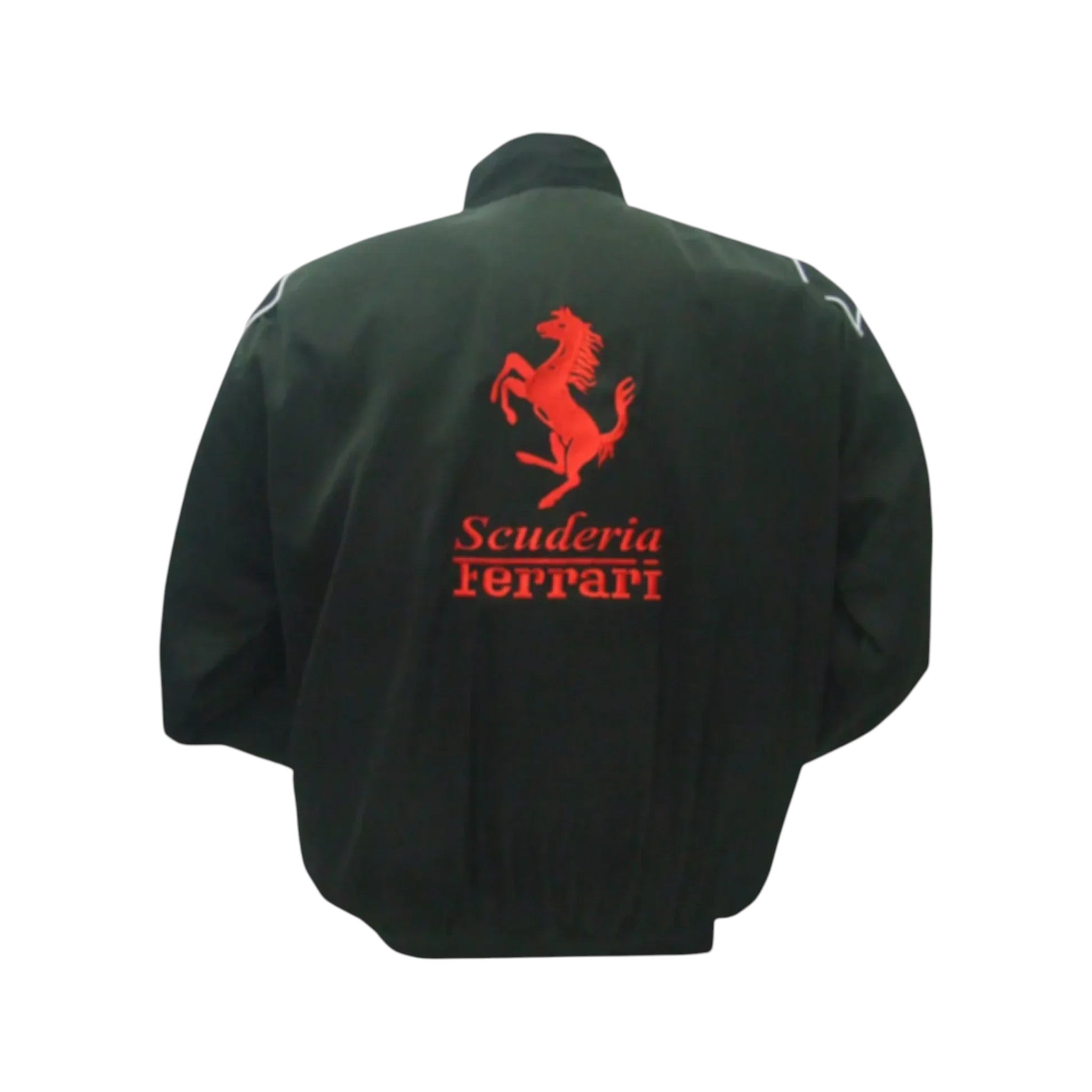 Ferrari Formula 1 Racing Vintage Jacket Red and Black | DASH RACEGEAR