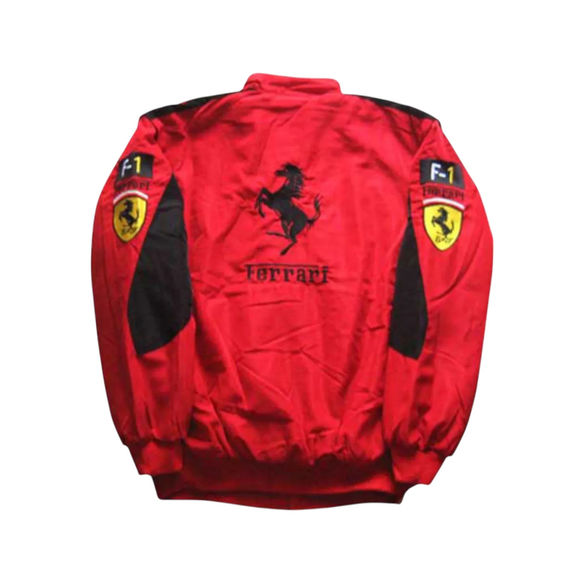 Ferrari F1 Vintage Racing Jacket Red Heritage Edition | DASH RACEGEAR