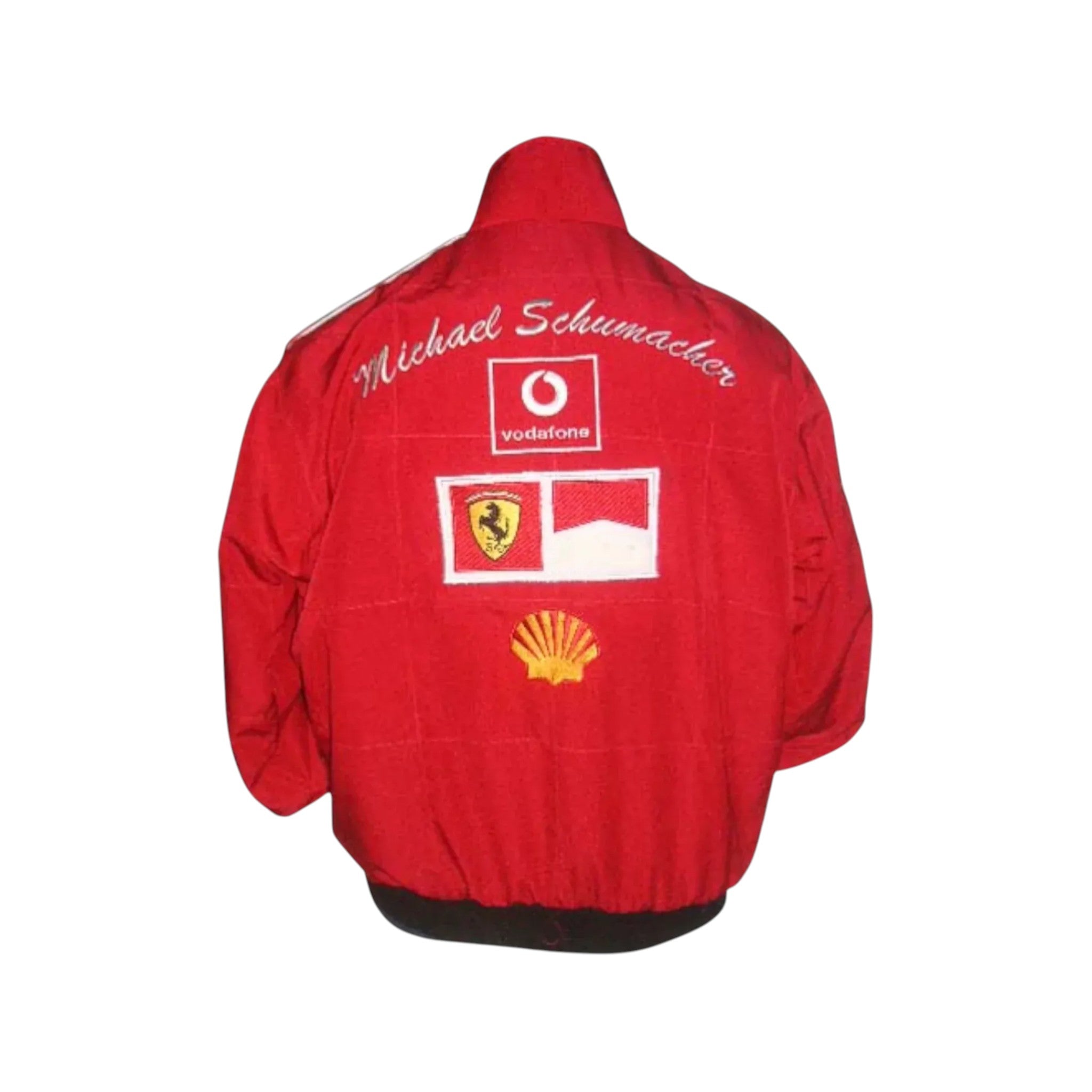 Michael Schumacher Ferrari F1 Vintage Racing Jacket | DASH RACEGEAR