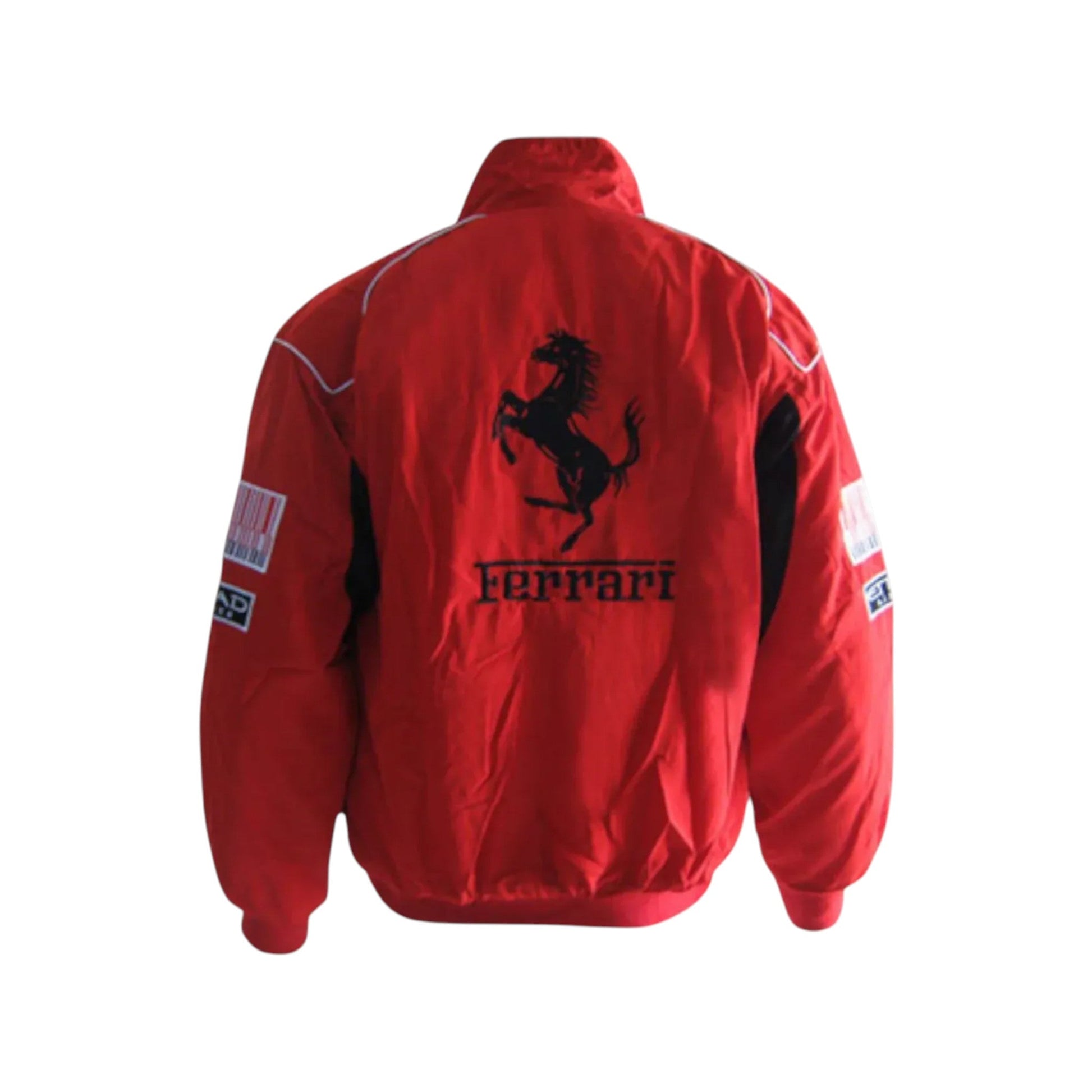 Ferrari Santander F1 Vintage Racing Jacket Red | DASH RACEGEAR