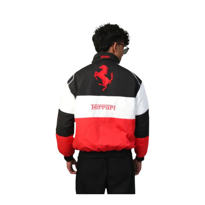 Ferrari F1 Scuderia Vintage Racing Jacket Heritage | DASH RACEGEAR