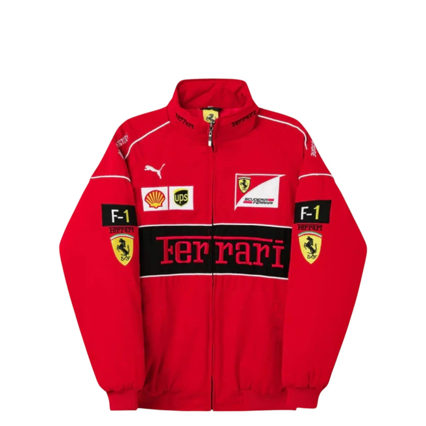 Ferrari F1 Vintage Racing Jackets Red Edition | DASH RACEGEAR