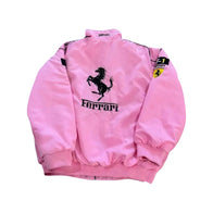 Scuderia Ferrari Pink F1 Vintage Racing Jackets | DASH RACEGEAR
