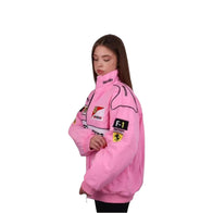 Scuderia Ferrari Pink F1 Vintage Racing Jackets | DASH RACEGEAR