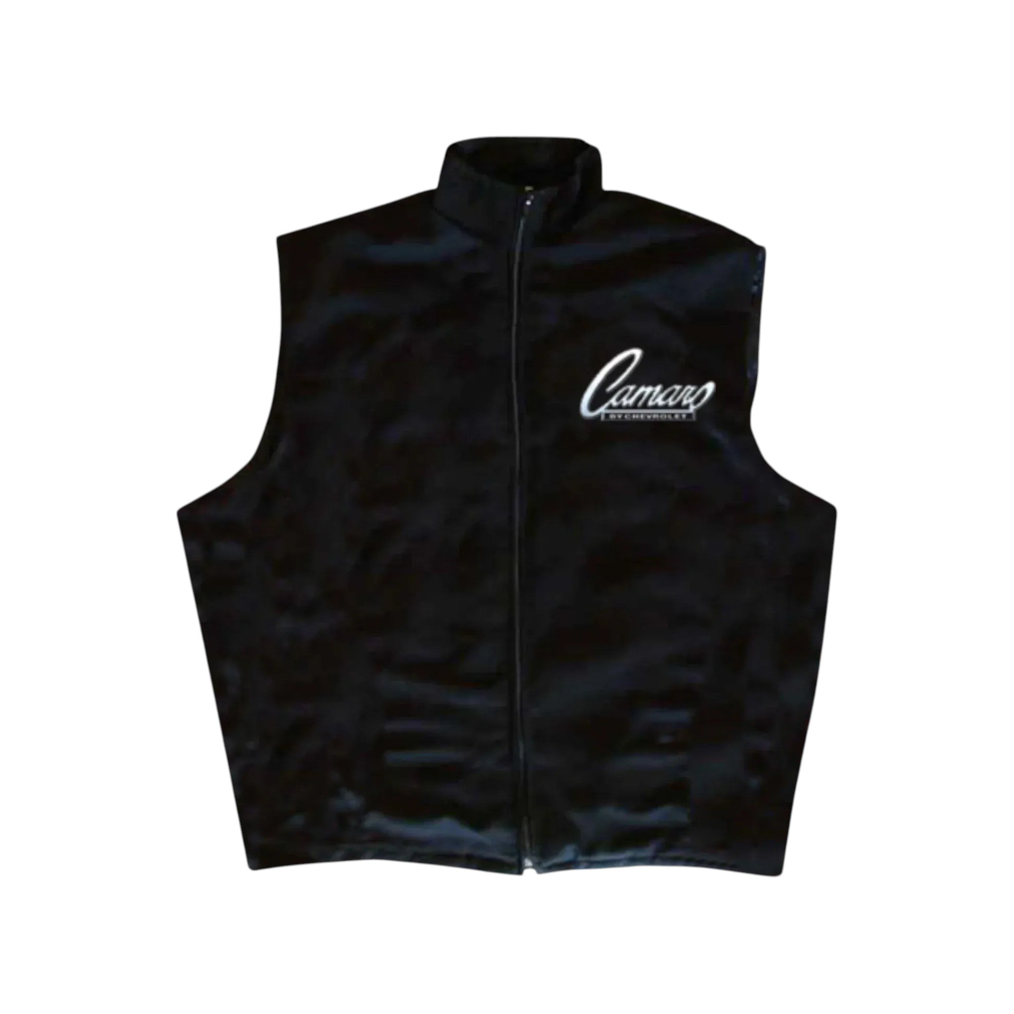 Camaro Black Vintage Racing Vest – Muscle Style | DASH RACEGEAR