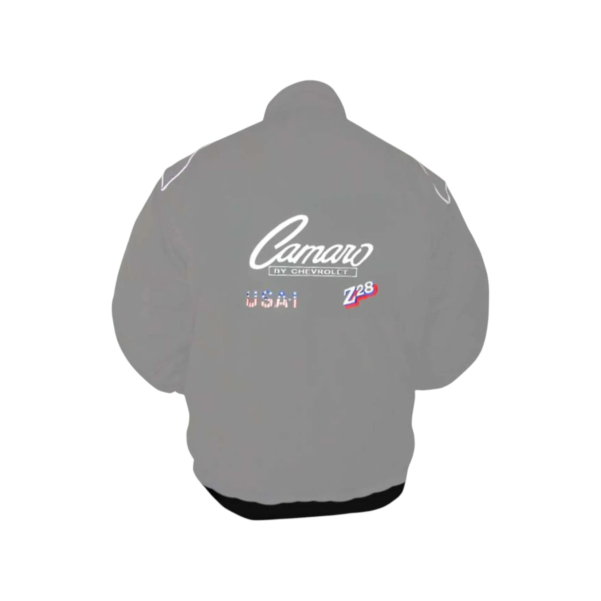 Chevrolet Camaro Gray Vintage Racing Jacket | DASH RACEGEAR