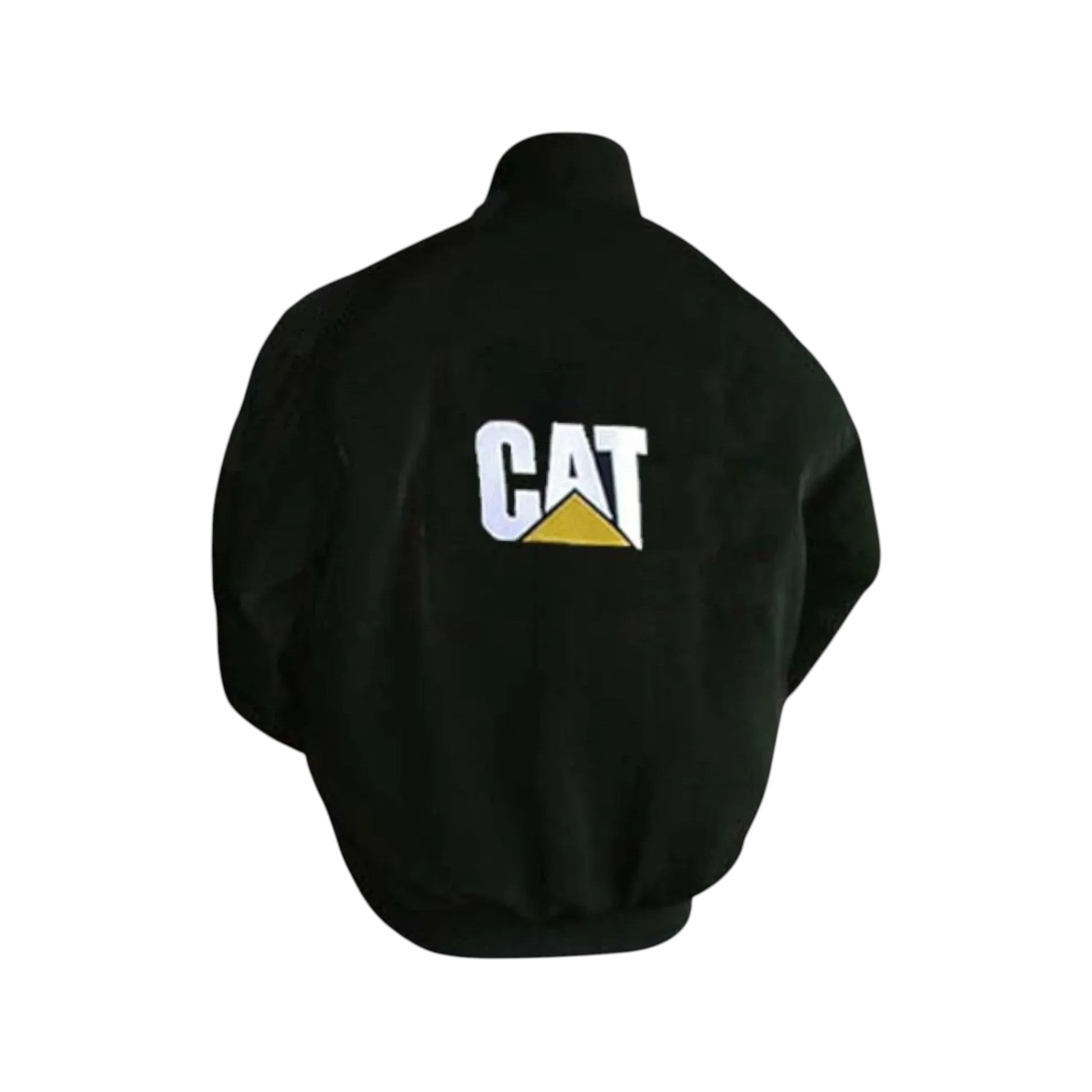CAT Black Vintage Racing Jacket – Industrial Style | DASH RACEGEAR