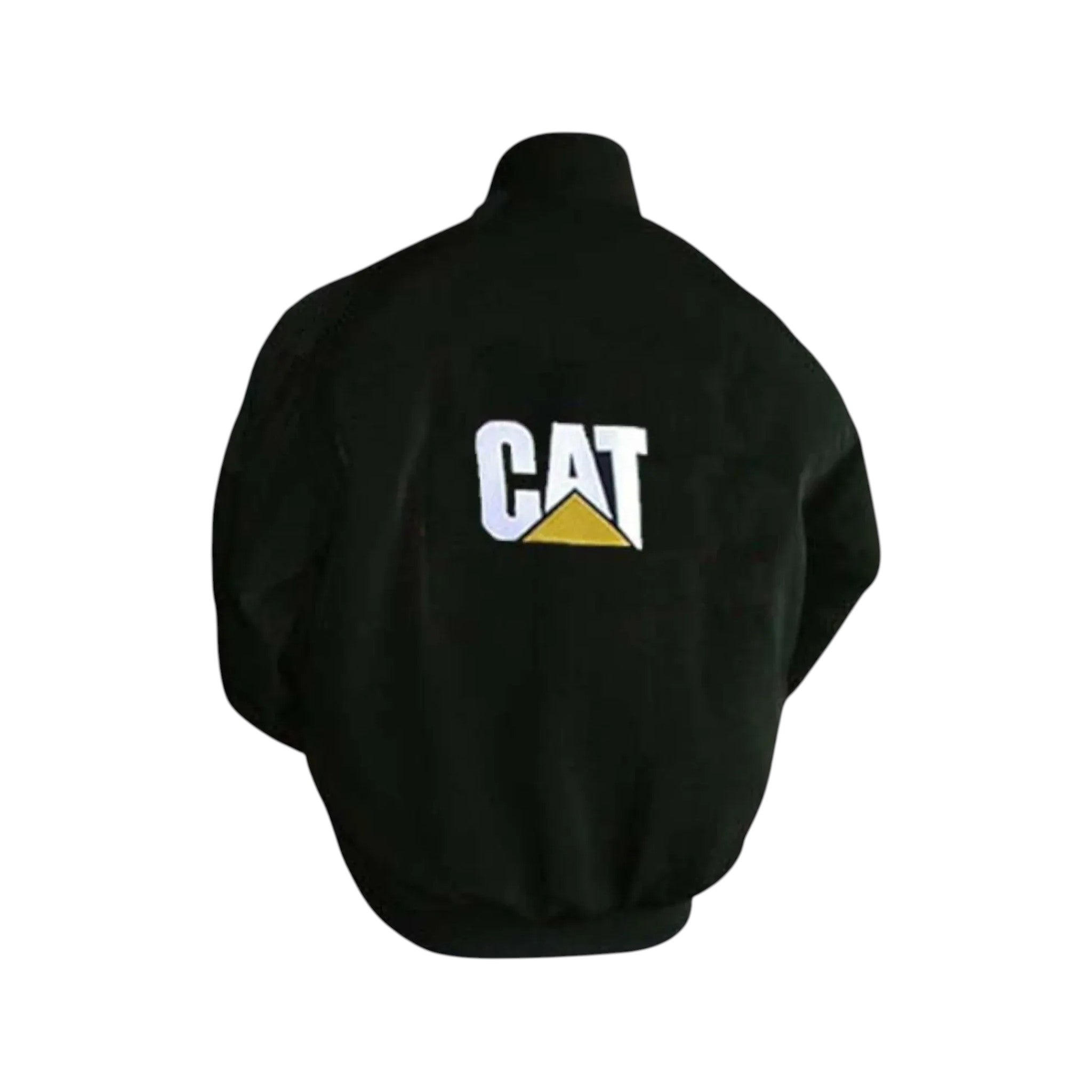 CAT Black Vintage Racing Jacket – Industrial Style | DASH RACEGEAR