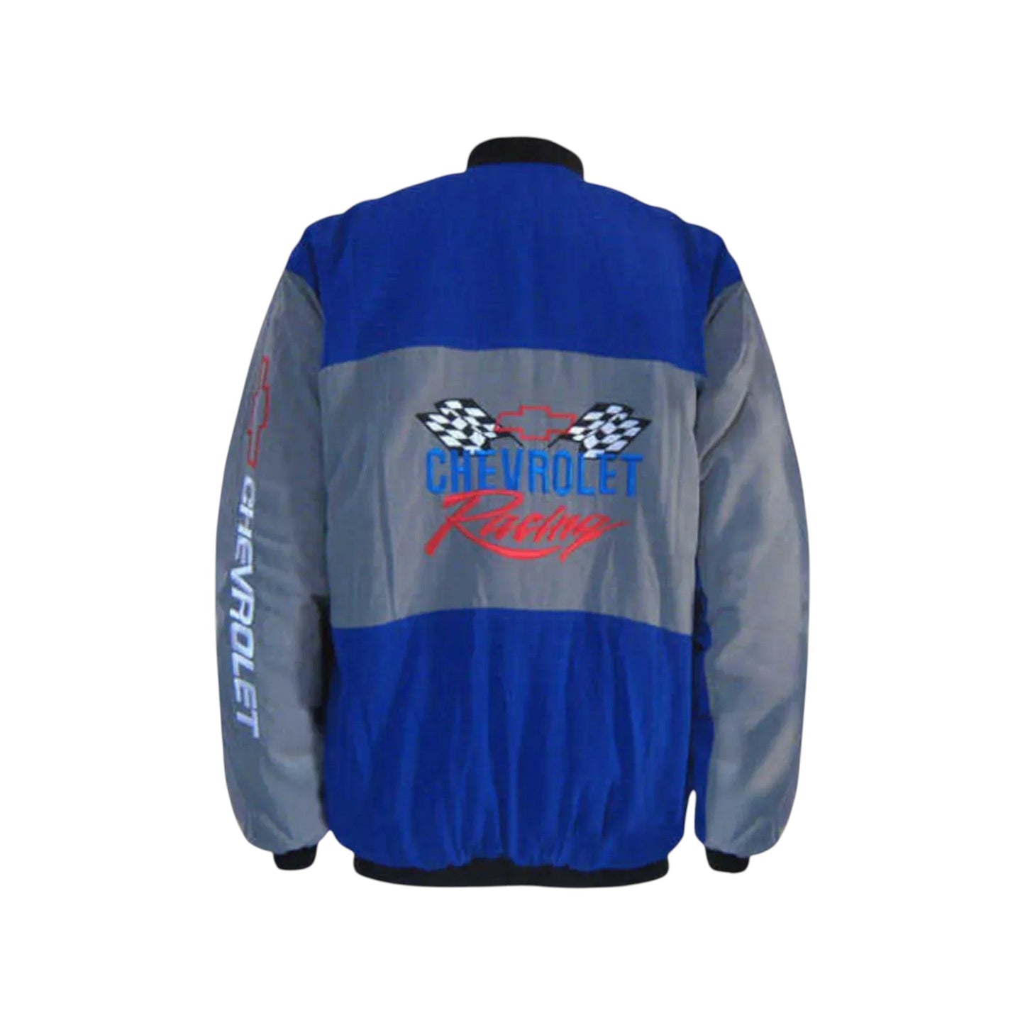 Chevrolet Blue & Grey Vintage Racing Jacket Edition | DASH RACEGEAR