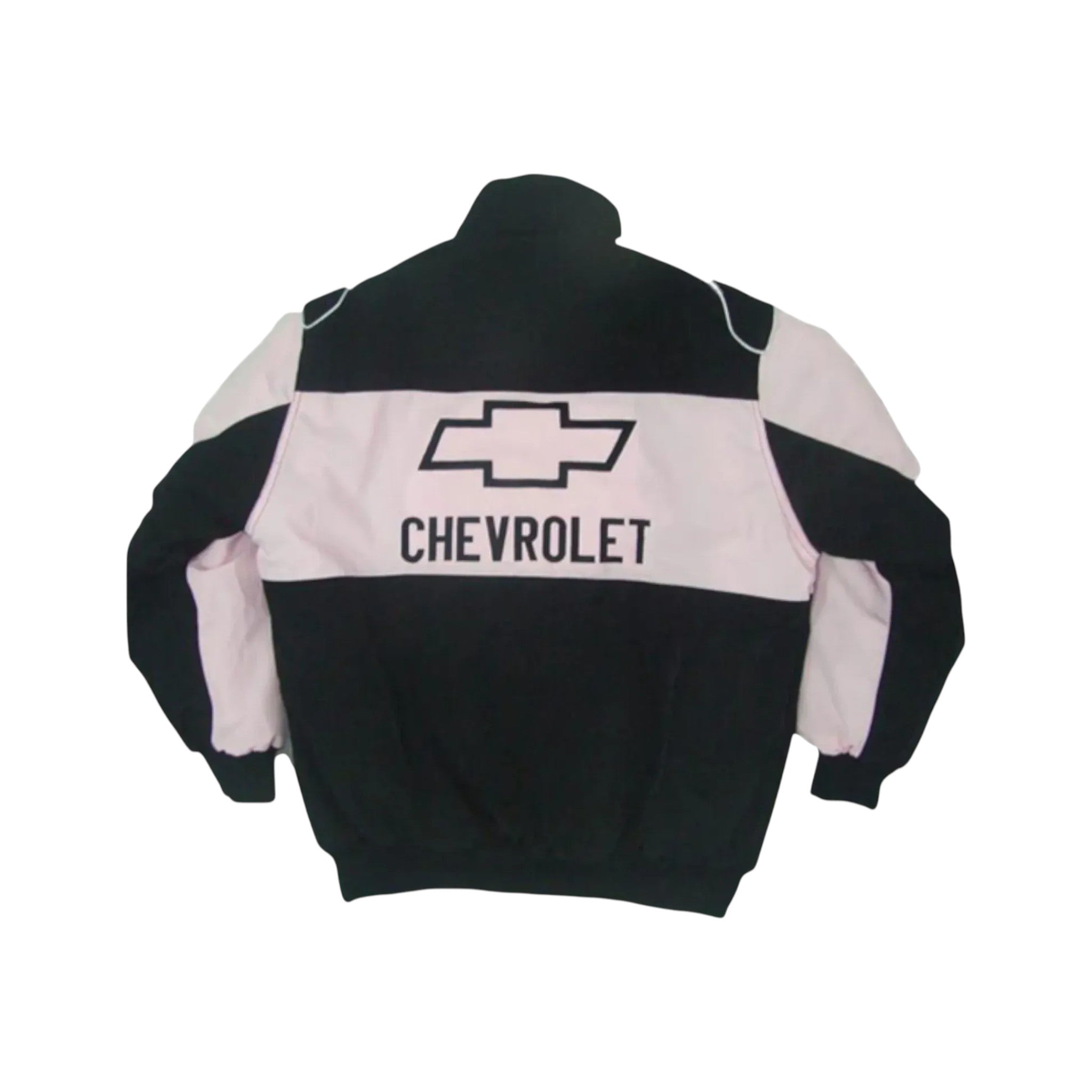Chevrolet Black & Pink Vintage Racing Jacket | DASH RACEGEAR