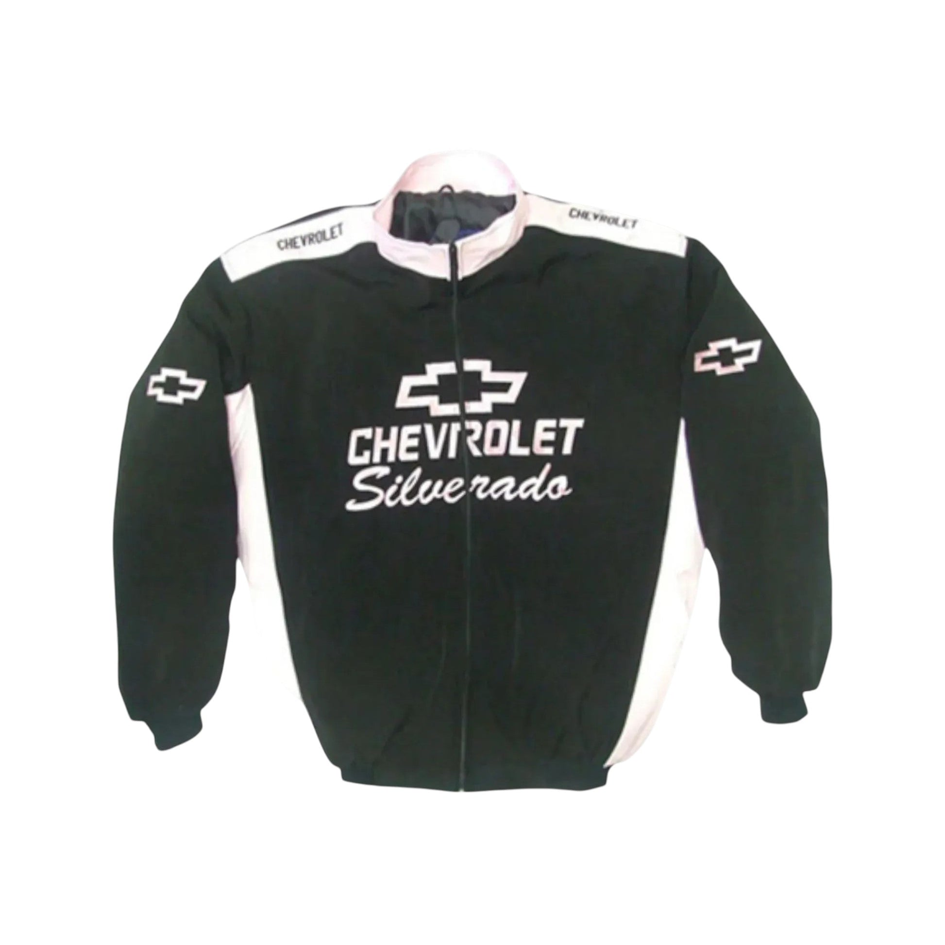 Chevrolet Silverado Black & Pink Racing Jacket | DASH RACEGEAR