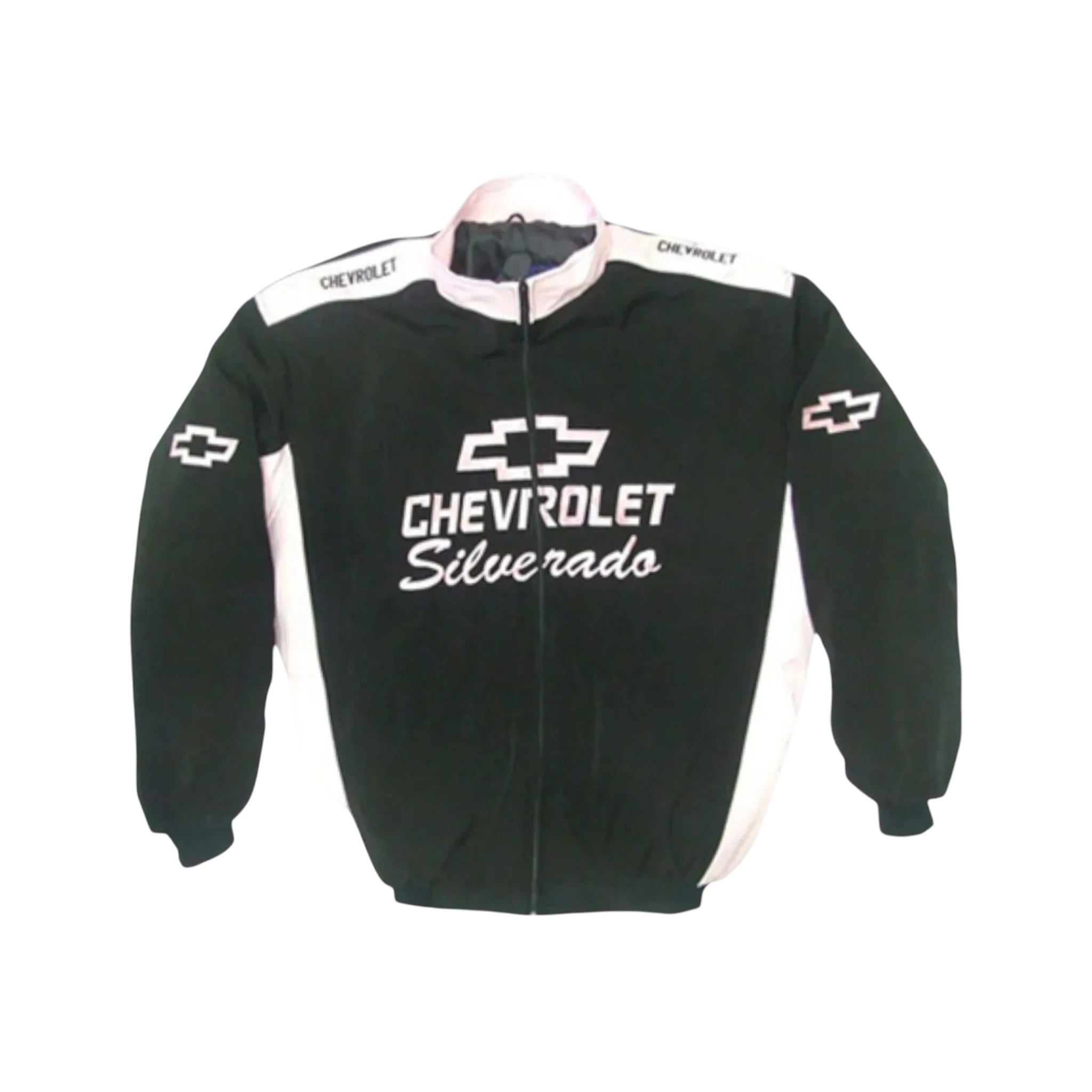 Chevrolet Silverado Black & Pink Racing Jacket | DASH RACEGEAR