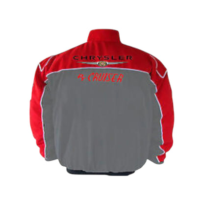 Chrysler PT Cruiser Racing Jacket Red & Dark Gray – Retro Edition | DASH RACEGEAR
