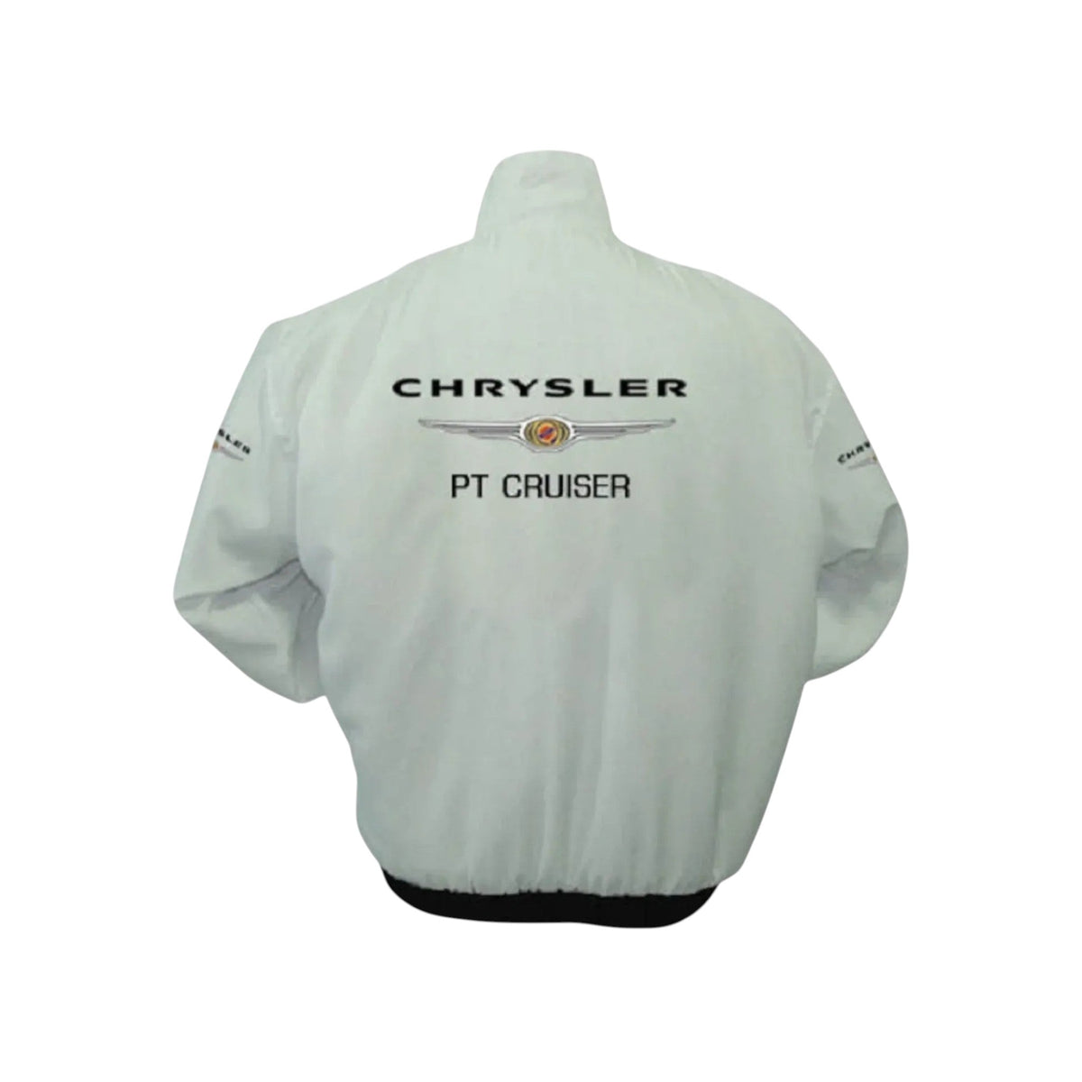 Chrysler PT Cruiser Vintage Racing Jacket White – Retro Motorsport Style | DASH RACEGEAR