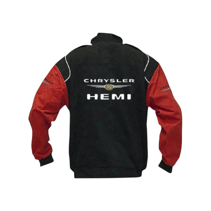 Chrysler HEMI Black Red Retro Racing Jacket Edition | DASH RACEGEAR