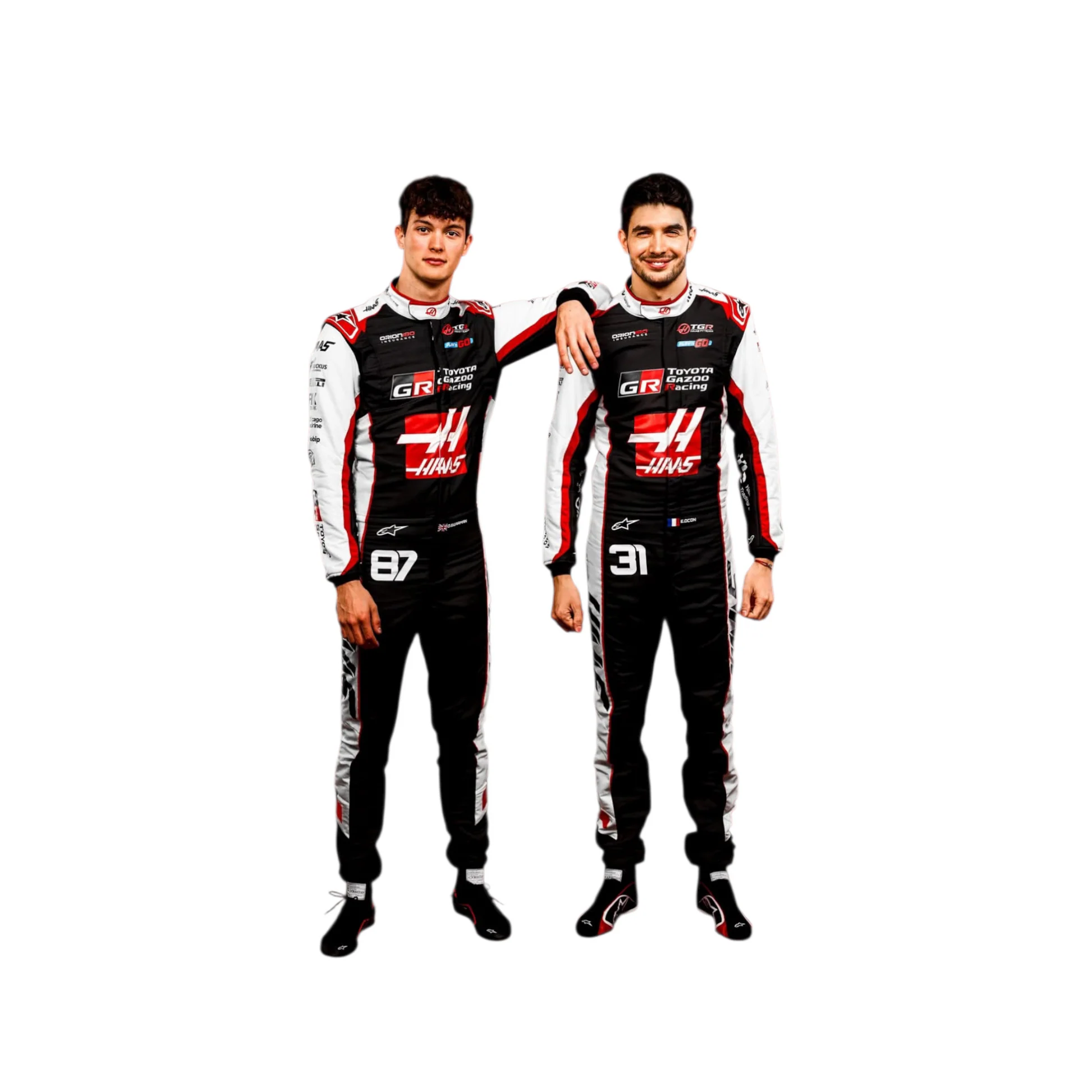 2026 Haas F1 Team Replica Race Suit – Pro Fit | DASH RACEGEAR